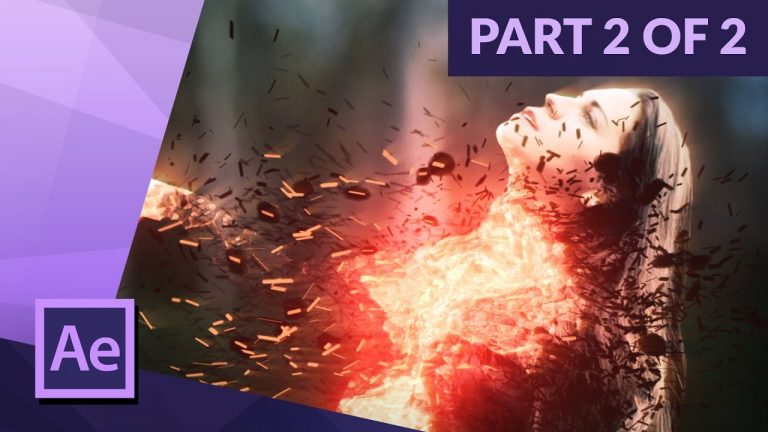 CREATE AN EPIC DISINTEGRATION EFFECT in AFTER EFFECTS (part 2 of 2)