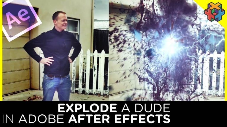 Explode a Dude in After Effects
