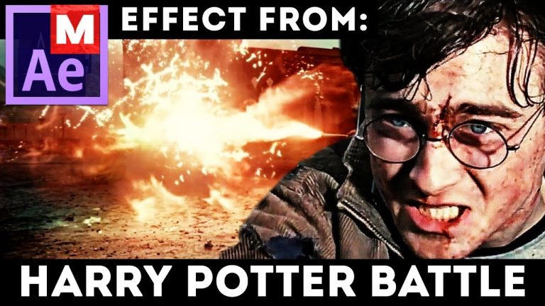 After Effects Tutorial: Harry Potter Final Battle – Deathly Hallows Part 2 – Harry vs Voldemort