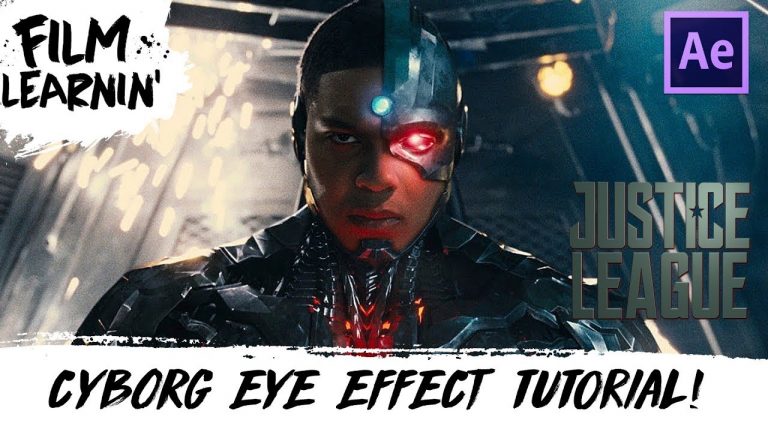 Justice League Cyborg Eye After Effects Tutorial! | Film Learnin