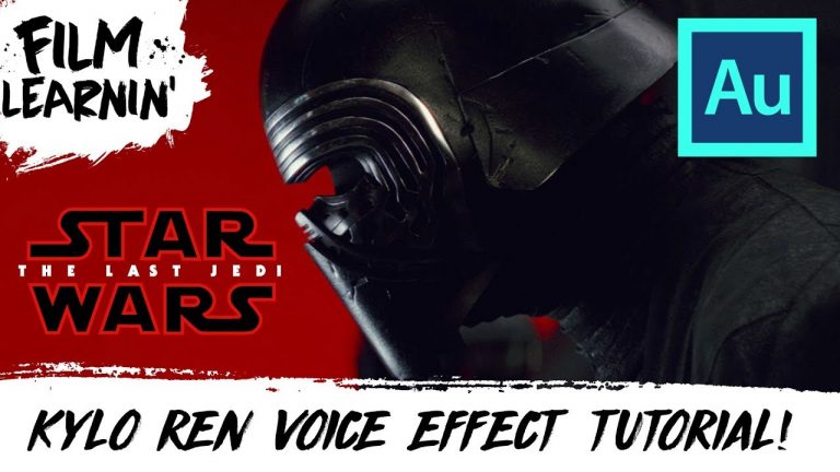 Star Wars Kylo Ren Voice Effect Tutorial! | Film Learnin