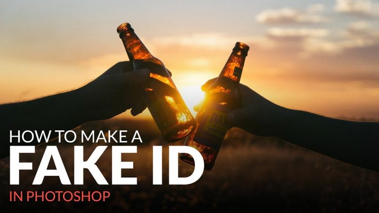 How to Make a Fake ID in Photoshop