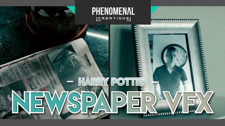 Harry Potter Moving Picture | After Effects CC Tutorial