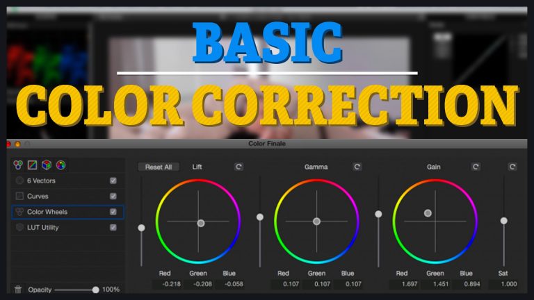 Basic Color Correction | Magic Bullet / After Effects CC Tutorial