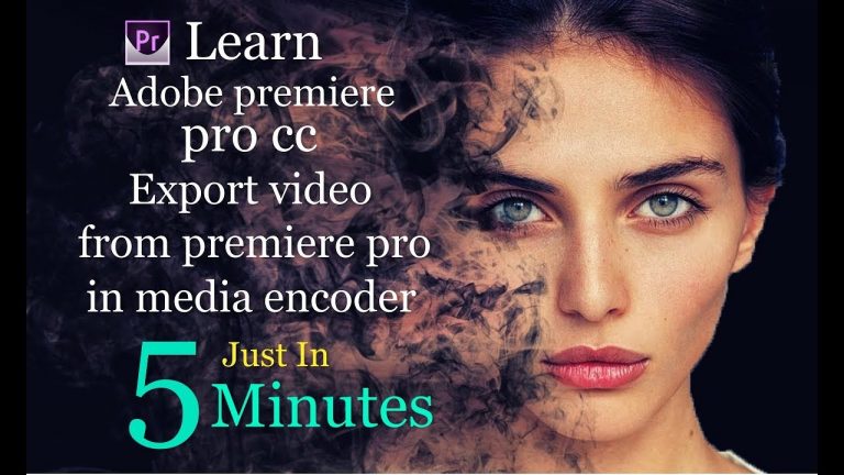 Export video from Premiere Pro in Media Encoder CC | Adobe Media Encoder tutorials
