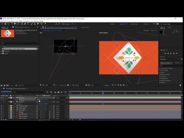 Add a camera to a composition | Adobe After Effects CC tutorials
