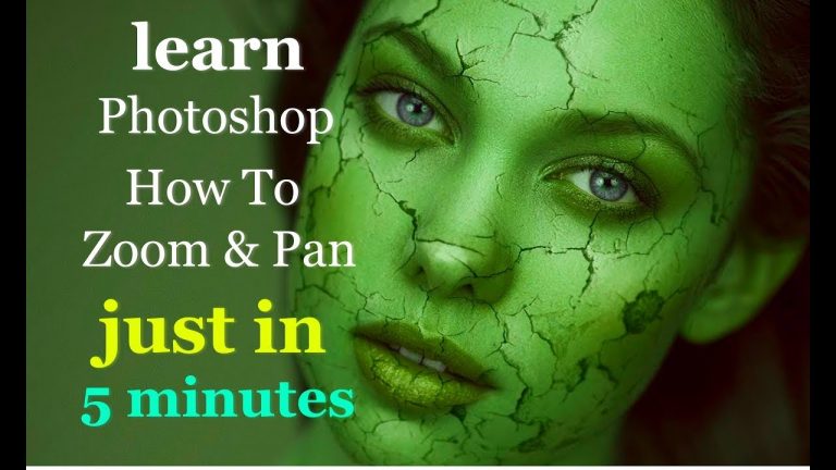 Photoshop basics for beginners | Adobe Photoshop CC tutorials | Learn how to zoom and pan