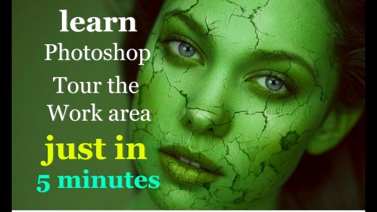 Photoshop basics for beginners | Adobe Photoshop CC tutorials | Tour the work area