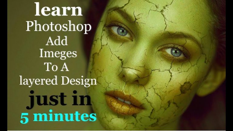 Adobe Photoshop CC tutorials | Add images to a layered design
