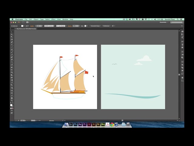 Draw smooth lines and shapes with the Pencil tool | Adobe Illustrator CC tutorials