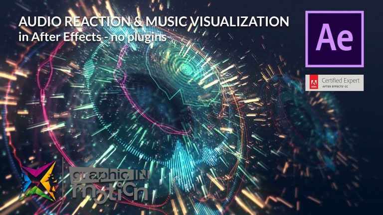 Audio Reaction & Visualization in After Effects – Tutorial – NO PLUGINS