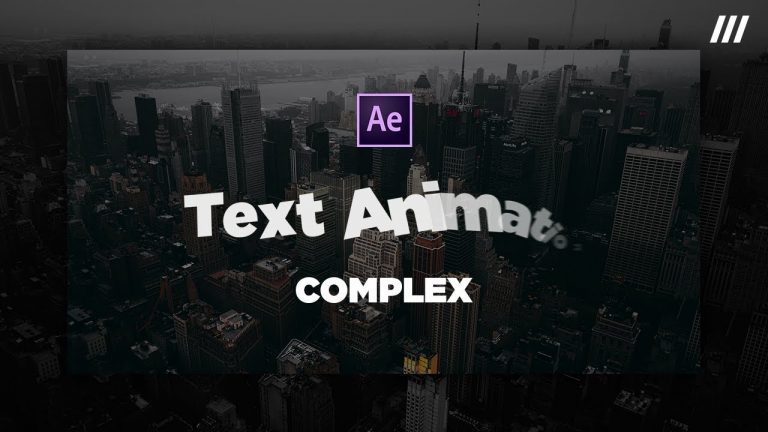 Smooth Text Animation In After Effects – After Effects Tutorial (Free Project File)