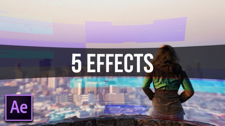5 FAST Effects That You Should Use in After Effects