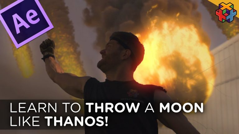 Throw a MOON Like Thanos – After Effects Tutorial
