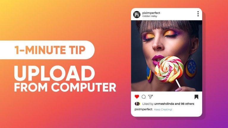 1-Minute Tip – Upload to Instagram from Computer!