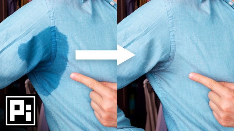 Magically REMOVE SWEAT SPOTS in Photoshop!
